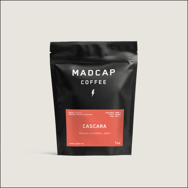 Cascara coffee cherry bag