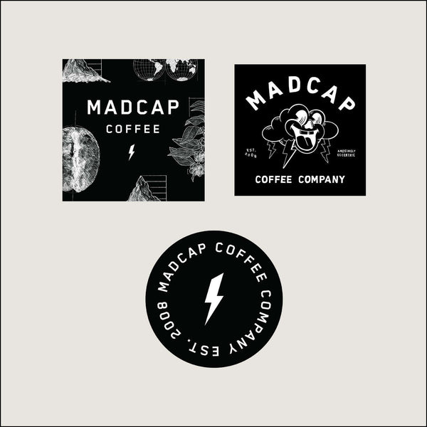 Large Madcap Stickers